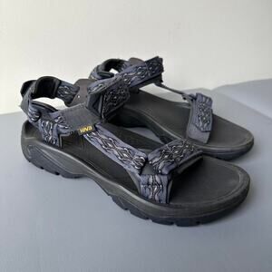 Grey Navy Teva Terra Fi 5 Tactical Utility Hiking Strap Sandals